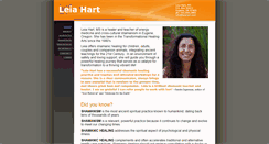 Desktop Screenshot of leiahart.com