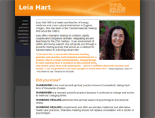 Tablet Screenshot of leiahart.com